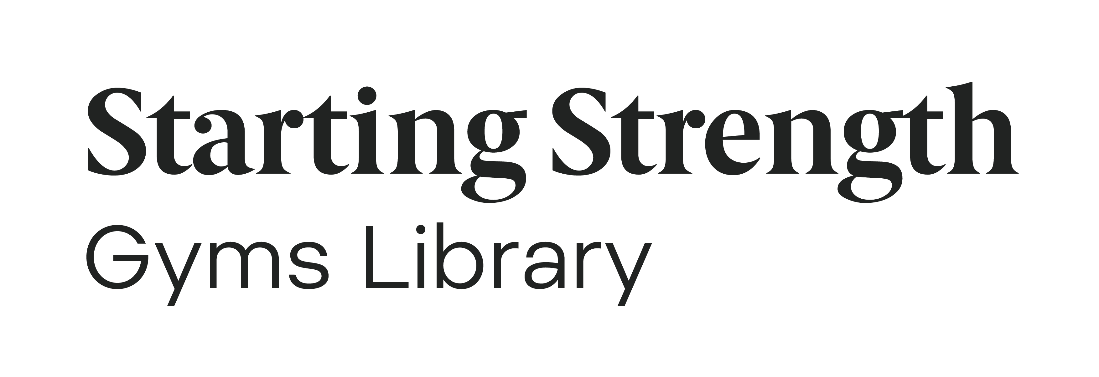 Starting Strength Gyms Library