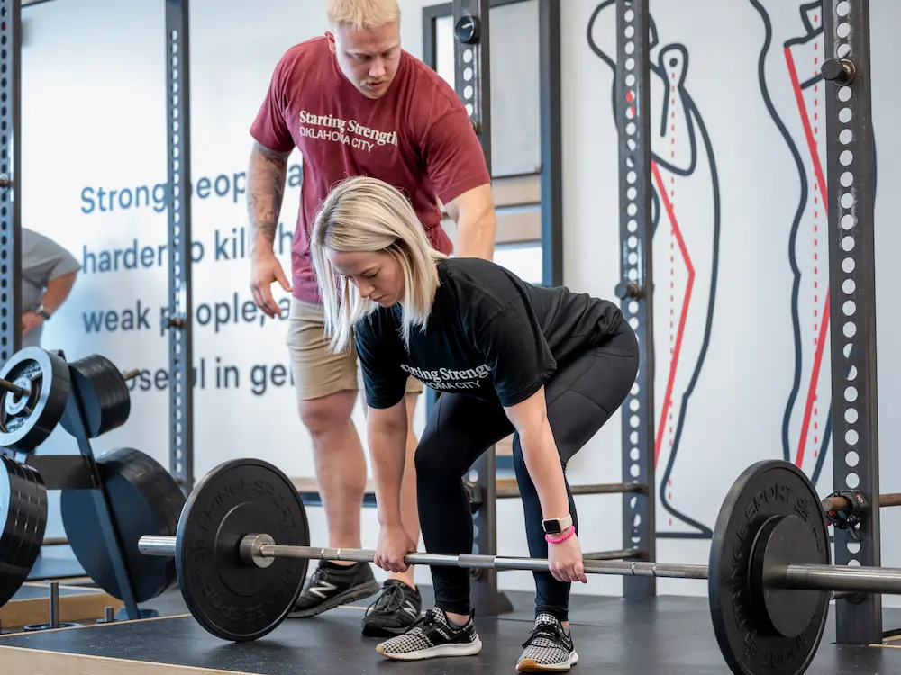 Starting weightlifting sales